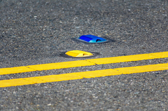 Reflective pavement markers